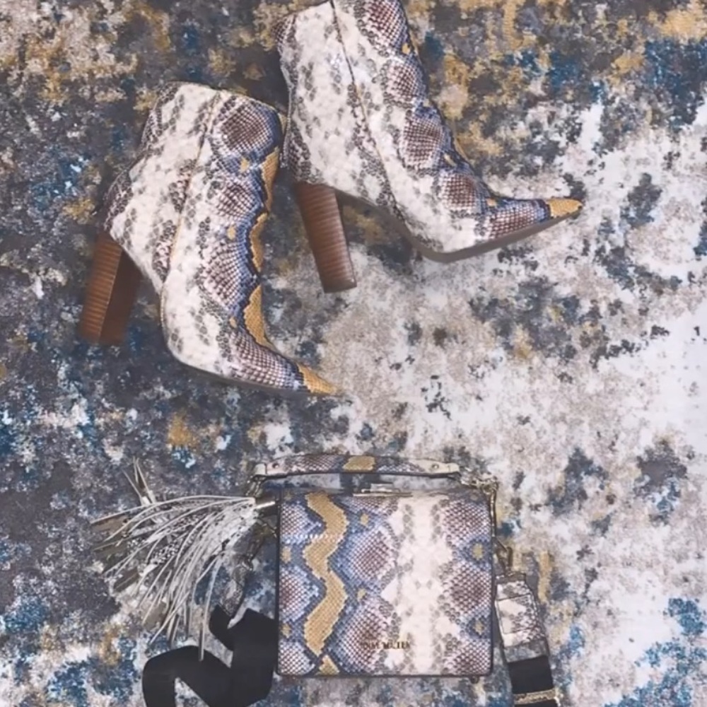 Steve Madden Boots and Matching Bag